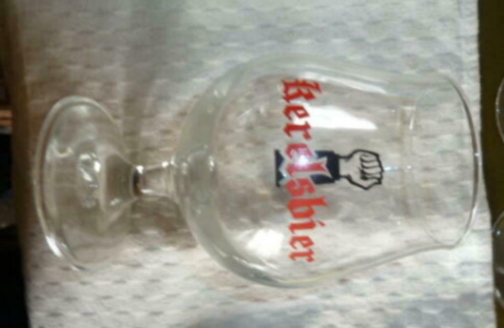 #B bier glas KERELSBIER Brouwerij Het Sas - Boezinge, Collections, Verres & Petits Verres, Neuf, Verre à bière, Enlèvement ou Envoi
