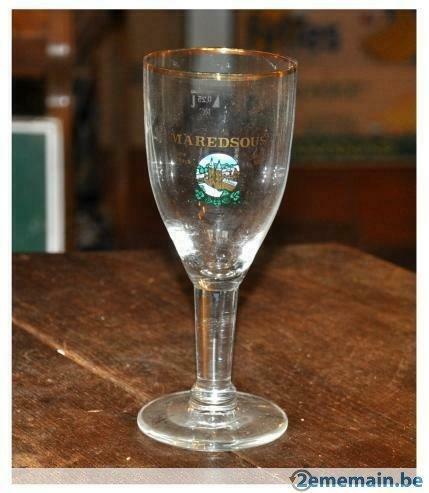 verre a bière sur pied maredsous, Enlèvement ou Envoi, Utilisé