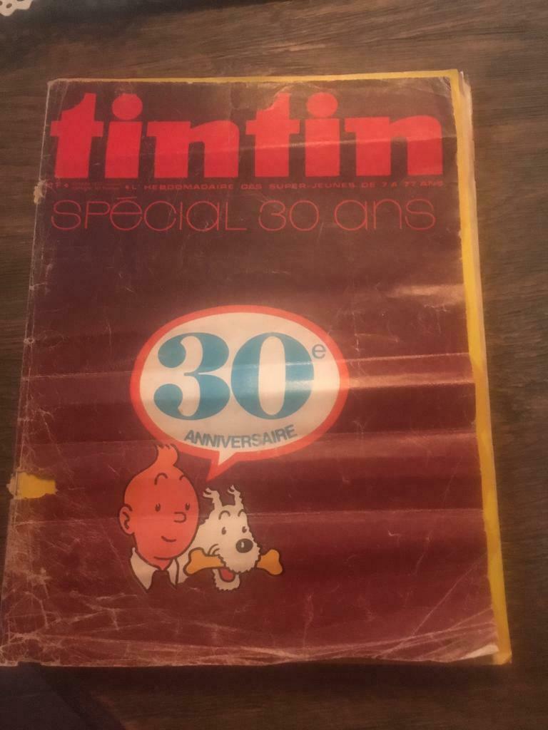 Tintin 30 e anniversaire 1976, Utilisé