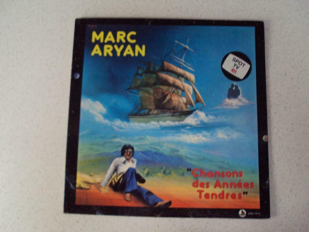 LP "Marc Aryan" Chansons Des Années Tendres anno 1978., Ophalen of Verzenden, 1960 tot 1980, 12 inch