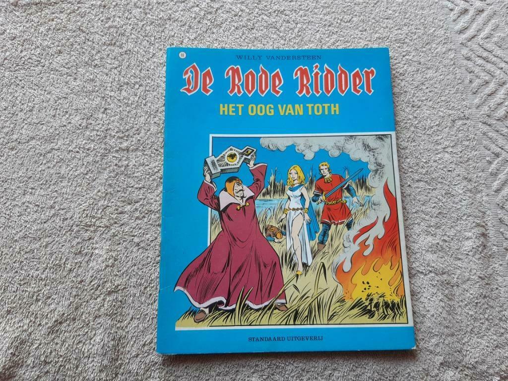 De rode ridder.88.Het oog van Toth., Boeken, Stripverhalen, Eén stripboek, Ophalen of Verzenden, Gelezen
