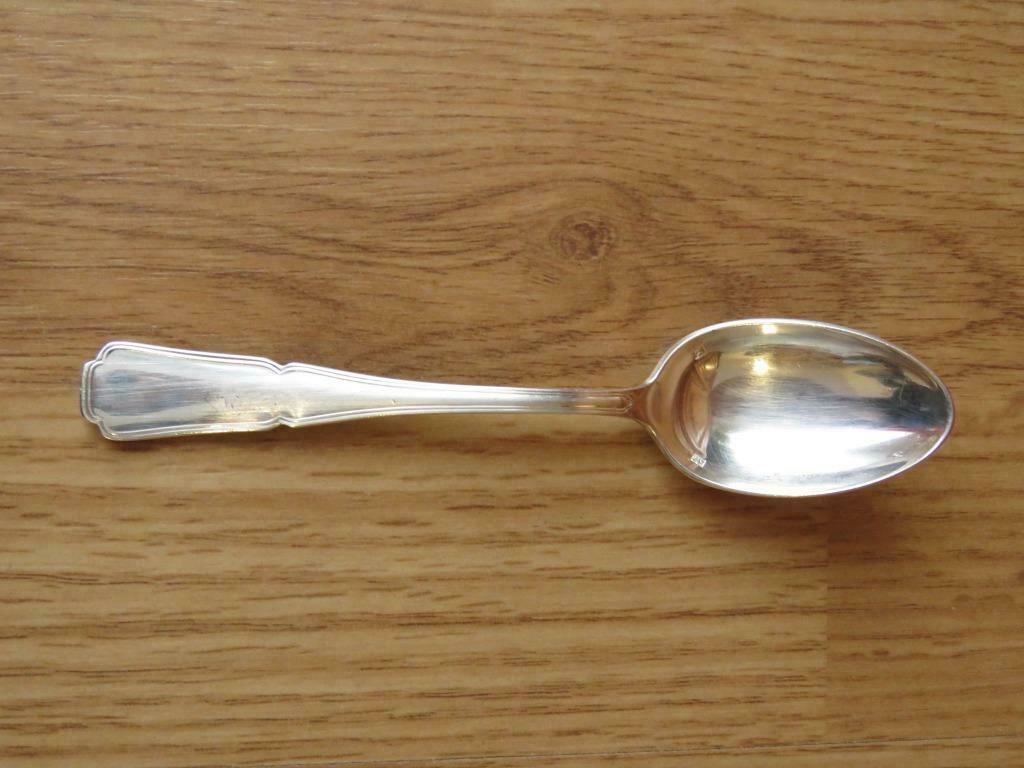 Antique superbe cuillère en argent, Antiquités & Art, Enlèvement ou Envoi, Argent