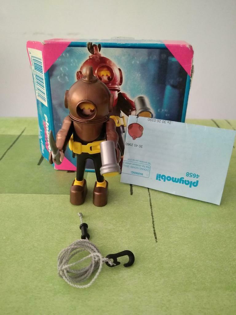 Playmobil 4658 Scaphandrier complet avec manuel et boite, Enlèvement ou Envoi, Utilisé, Ensemble complet