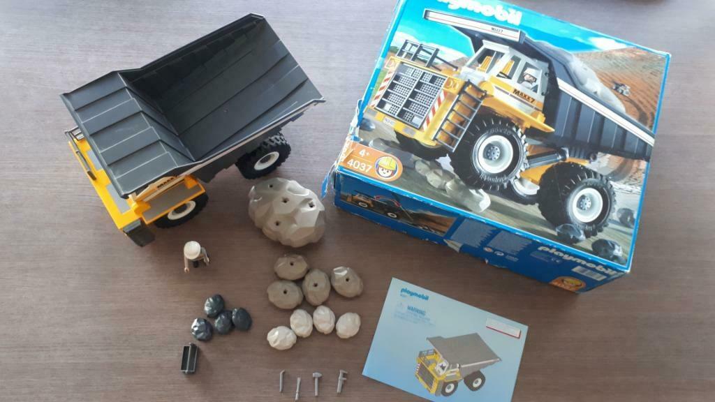 Playmobil Mega kiepwagen 4037, Enlèvement, Comme neuf, Ensemble complet