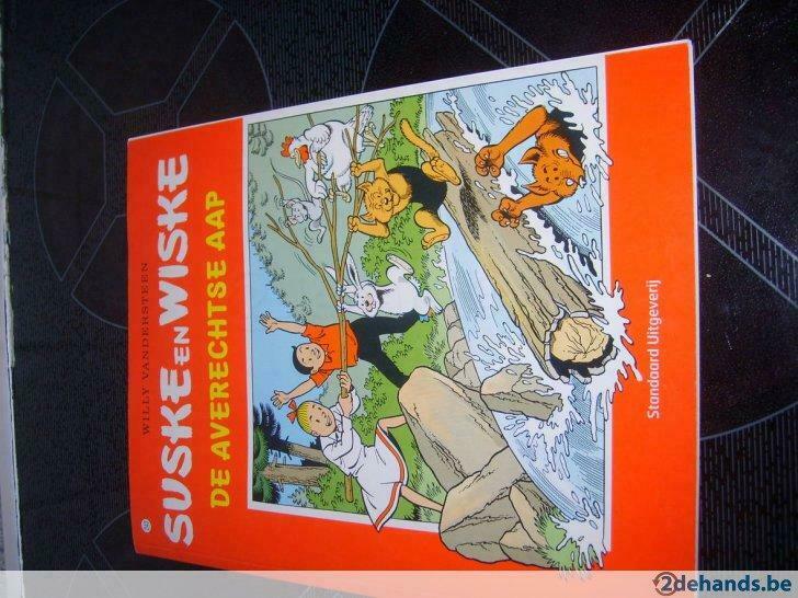 Strip Suske en Wiske nr 243 De averechtse aap, Enlèvement ou Envoi, Utilisé