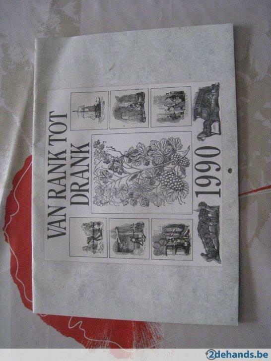 Kalender "van rank tot drank" 1990 / gratis, Verzenden, Zo goed als nieuw