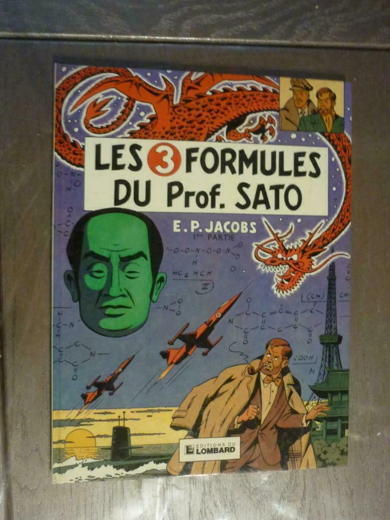blake et mortimer les 3 formules du prof sato, Boeken, Stripverhalen, Gelezen, Eén stripboek, Ophalen of Verzenden