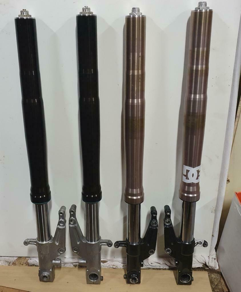 Usd voorvork set WP serviced gereviseerd YZF750R 1993 Yamaha, Motoren, 750 cc, 4 cilinders, Super Sport, Particulier