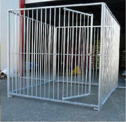 Chenil 16m² enclos chien parc chien chenil XXL galvanise, Animaux & Accessoires, Envoi, Neuf