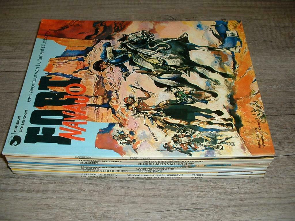 strips van blueberry nrs tussen 1 en 31, Boeken, Meerdere stripboeken, Ophalen of Verzenden, Zo goed als nieuw