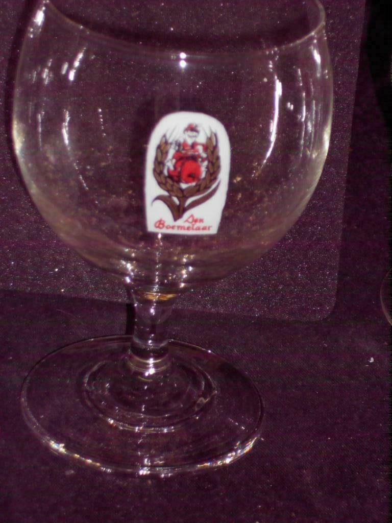 Bierglazen.Trappistenbier Westmalle.Chimay .Emaille. D 71, Enlèvement ou Envoi, Comme neuf, Verre ou Verres, De Koninck