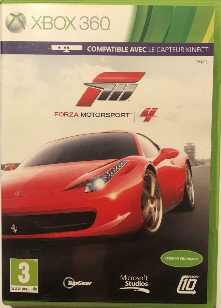 Forza Motosport 4 - Jeu Xbox 360 > 3 ans, Online, Comme neuf, Course et Pilotage, Enlèvement