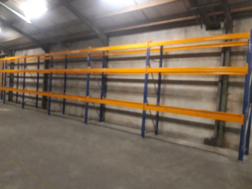 Lot de rack à palette 50m long/ partij palletstelling rekken, Verzenden, Gebruikt, 50 tot 75 m², Overige typen