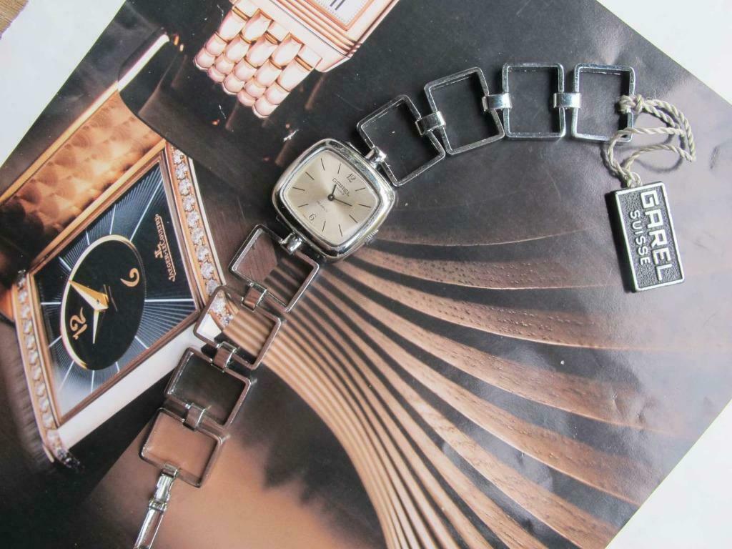 NOS vintage Garel montre femme suisse 4 modéles différents, Bijoux, Sacs & Beauté, Enlèvement ou Envoi, Neuf, Autres matériaux