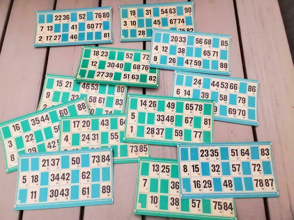 Cartes lotto, Enlèvement ou Envoi, Utilisé