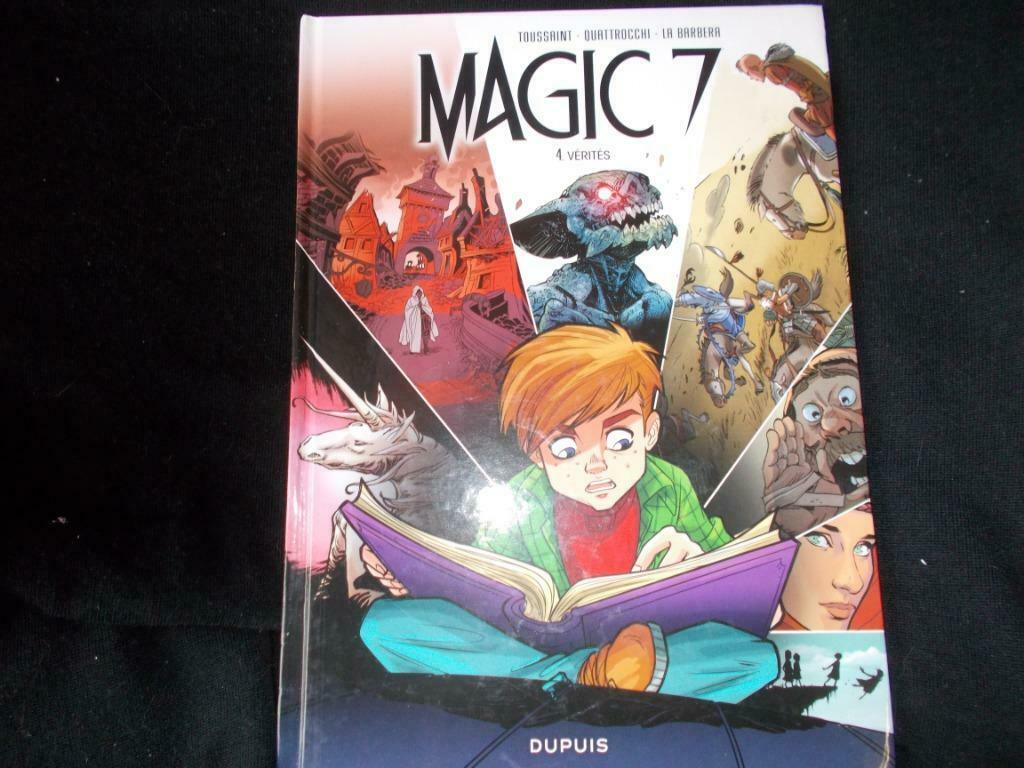 Magic 7  (3 Albums dont 1 EO)  genre: Aventure/Fantastique, Plusieurs BD, Enlèvement, Comme neuf