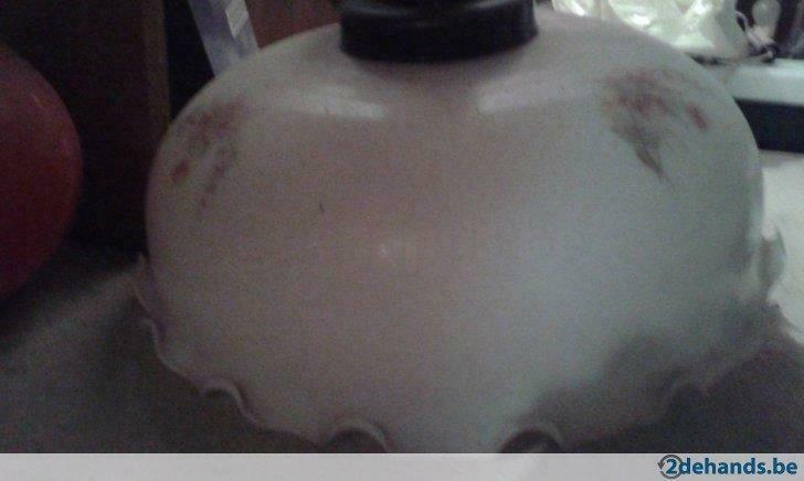 Keukenluster / lustre pour cuisine, Ophalen, Gebruikt, Glas, 50 tot 75 cm