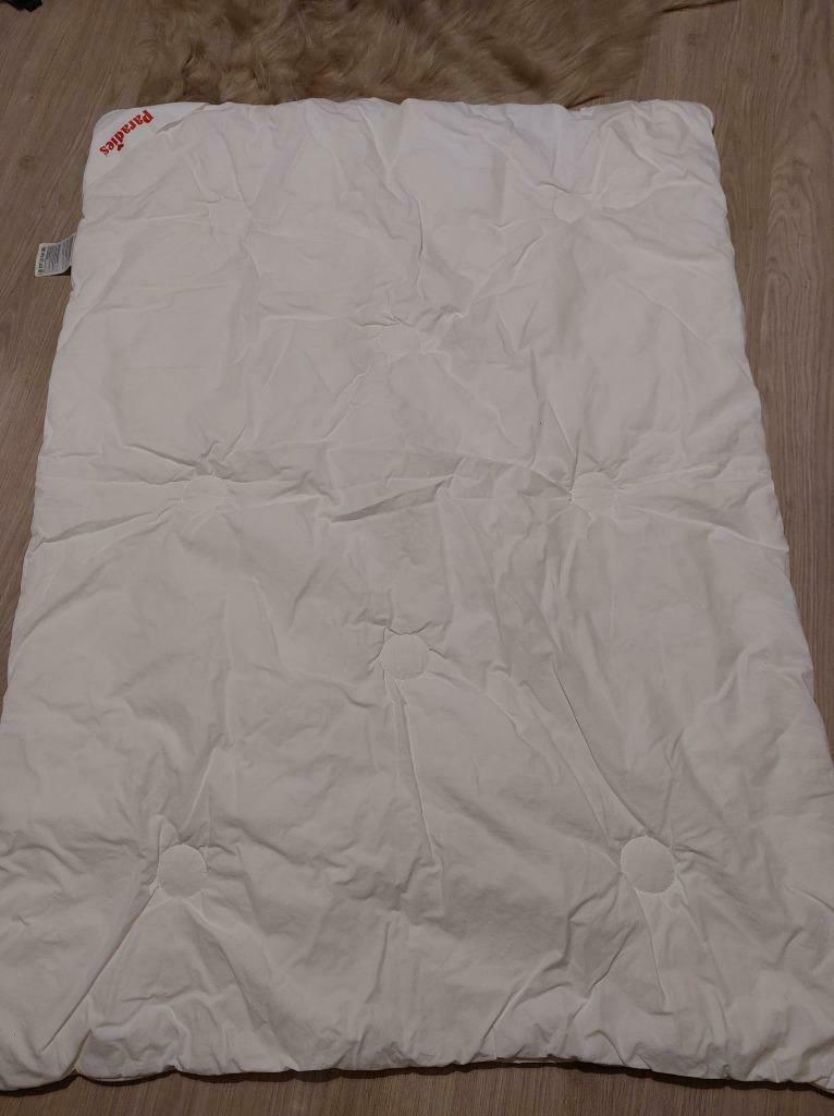 Donsdeken babybedje, Jongetje of Meisje, Wit, Ophalen of Verzenden, Deken of Dekbed