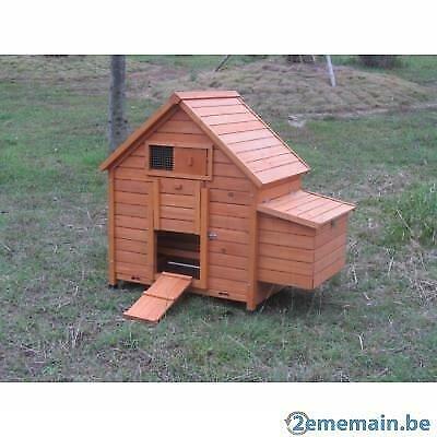 Poulailler 4-6 poules abri poule coq caille volaille lapin, Animaux & Accessoires, Volatiles | Accessoires, Neuf, Poulailler, Envoi