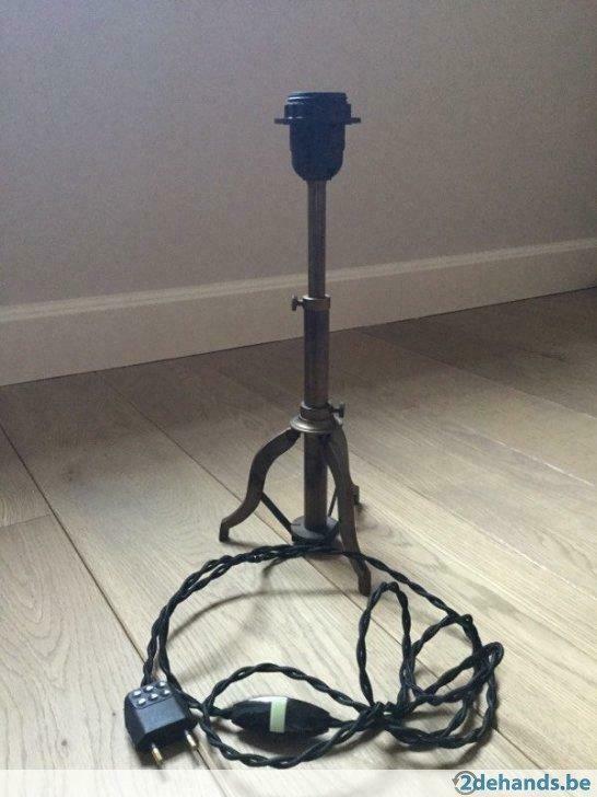 Tafellamp vintage art deco, Ophalen, Gebruikt