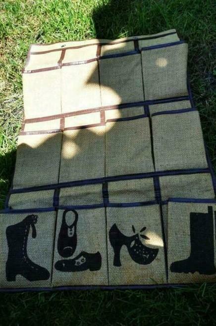 Joli sac de rangement rétro jutte sympa pour votre tente cam, Enlèvement ou Envoi, Maison et Meubles