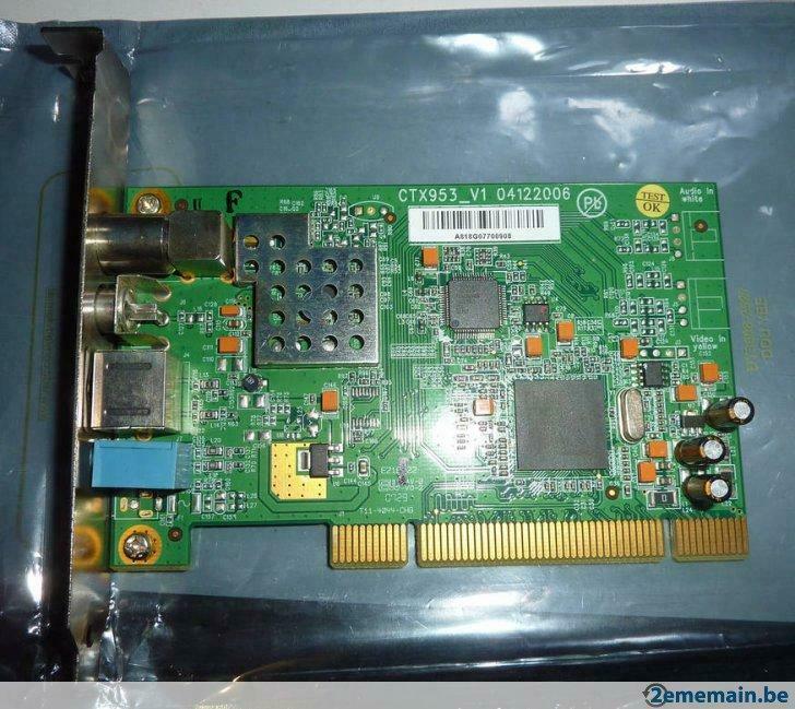 Carte DVB-T Medion PCI Combo entrée-vidéo CTX953 V1 04122006, Informatique & Logiciels, Utilisé