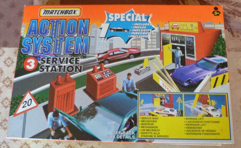 Matchbox Action System Service Station #3, Ophalen of Verzenden, Nieuw, Auto