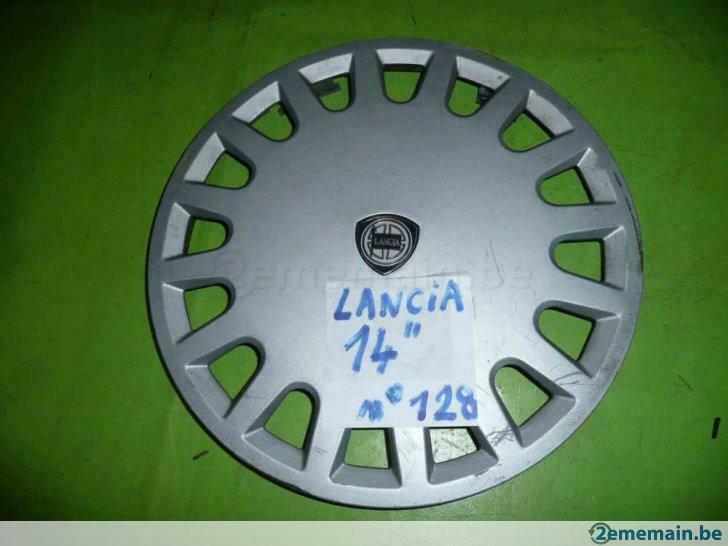 enjoliveur Lancia 14" ( n°128) 1 pc, Auto-onderdelen, Banden en Velgen, Velg(en), 14 inch, Gebruikt, Ophalen of Verzenden