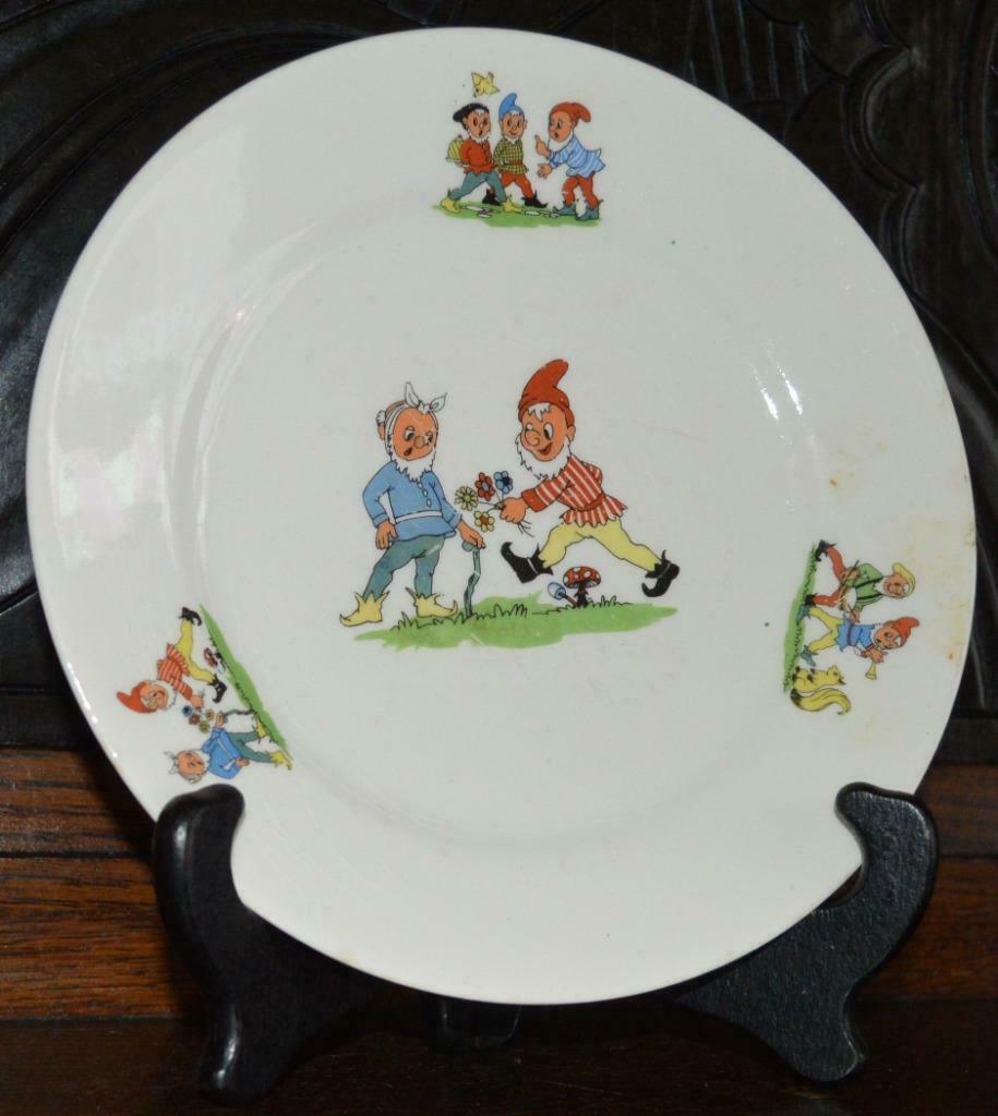 Assiette à déjeuner enfant vintage P. Regout, Antiquités & Art, Enlèvement ou Envoi