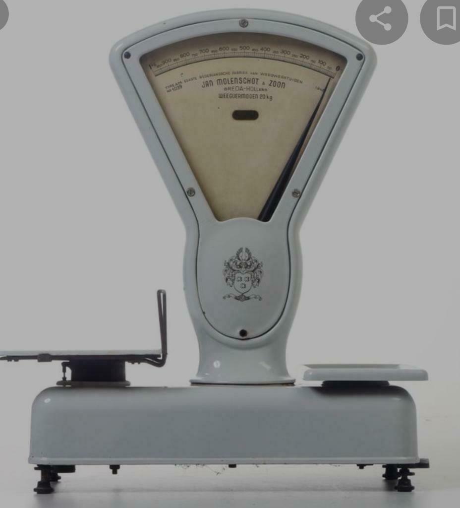 Weegschaal👍🏻Top👍🏻 Merk- Antiek of Vintage👍🏻, Ophalen of Verzenden, Zo goed als nieuw, Overige typen