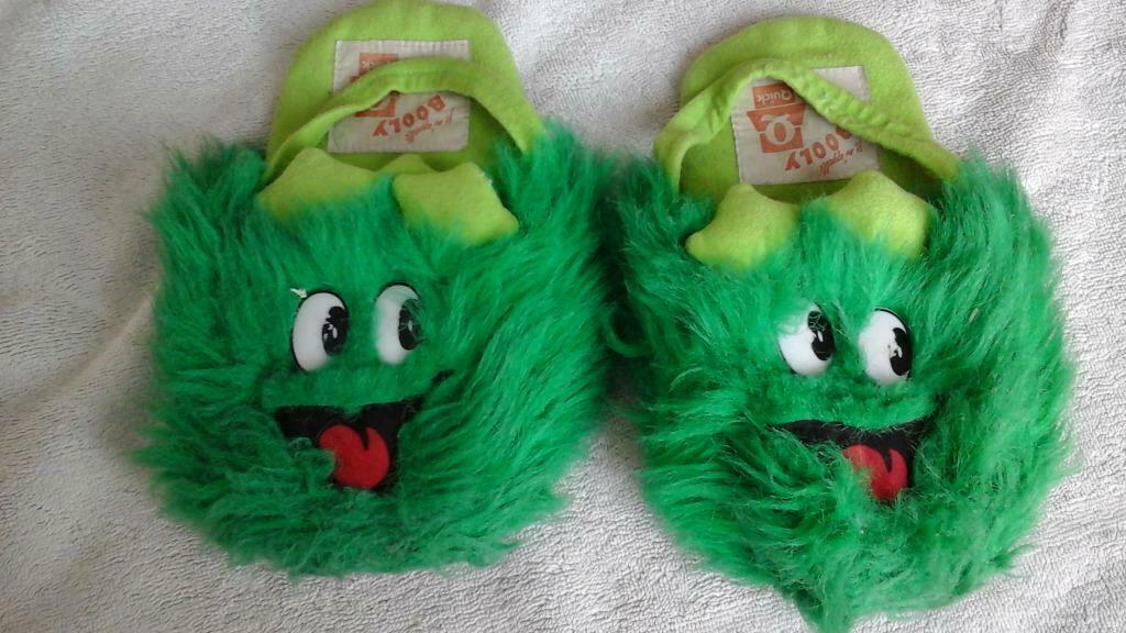 pantoufles "Quick-booly"  vintage '90, Autres supermarchés, Enlèvement ou Envoi