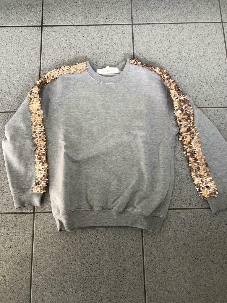 Lichtgrijze sweater van Lewis en Melly., Enlèvement ou Envoi, Pull ou Veste, Utilisé, Lewis en Melly