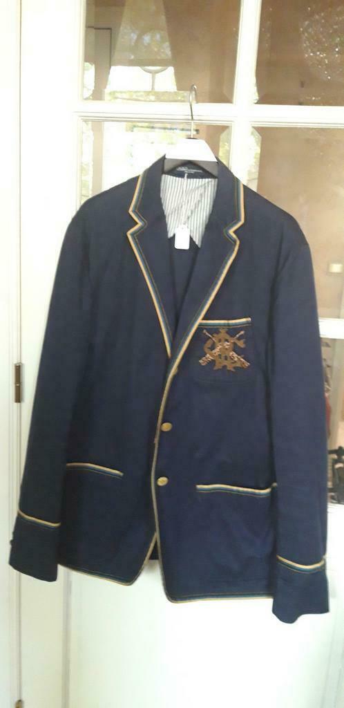 Polo by Ralph Lauren,vest blauw,100% katoen T46, Blauw, Ralph Lauren, Ophalen of Verzenden, Zo goed als nieuw