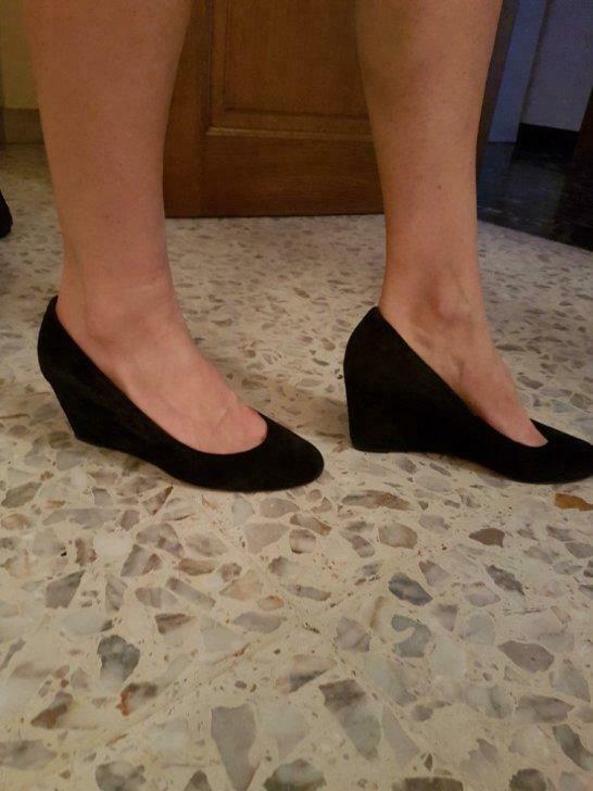 chaussures femme  Christian Louboutin, Enlèvement, Porté, Noir, Escarpins