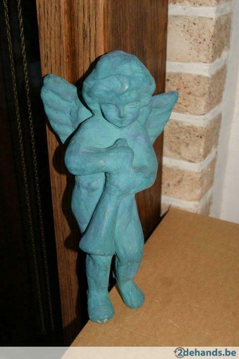 Kerst Engel in papier maché, Diversen, Ophalen of Verzenden, Gebruikt