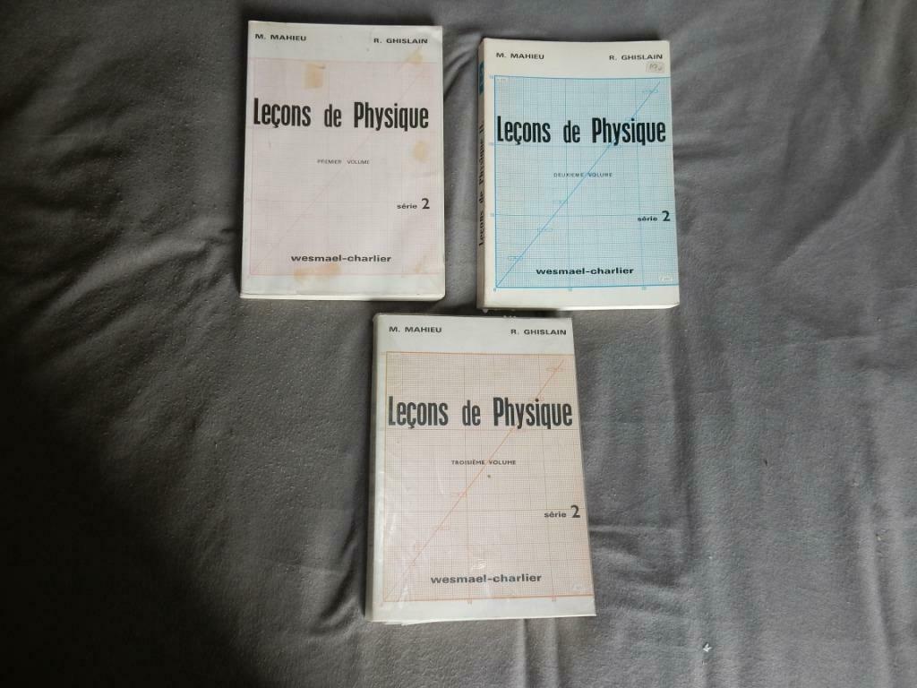 Sciences, Physique, Chimie vintage (1946 à 1980), Livres, Enlèvement ou Envoi, Utilisé, Éditions scolaires, Autres sciences