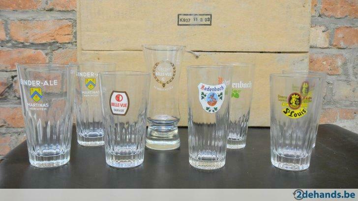 Ginder Ale bierglazen, Verzamelen, Biermerken, Gebruikt