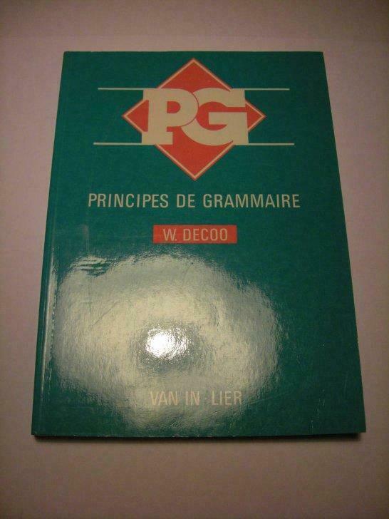Principes de Grammaire, Ophalen of Verzenden, Gelezen