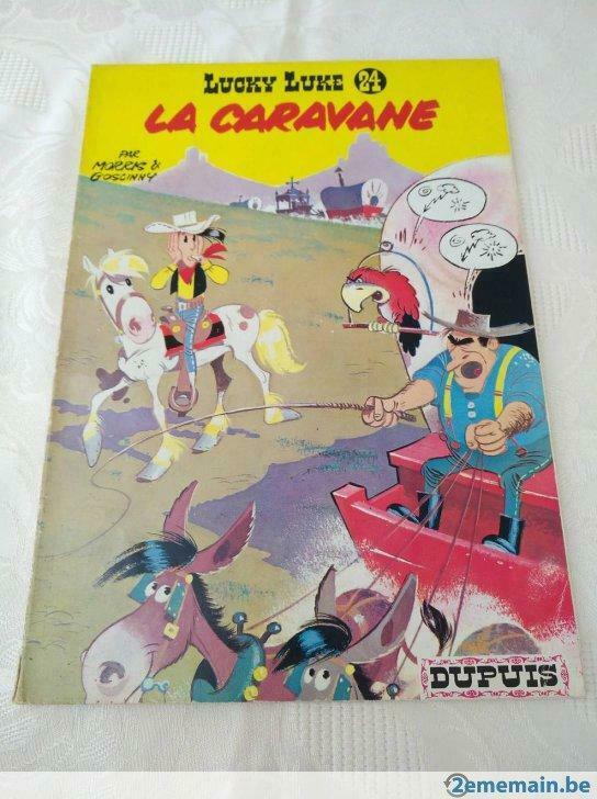 Lucky Luke La caravane, Enlèvement ou Envoi, Utilisé