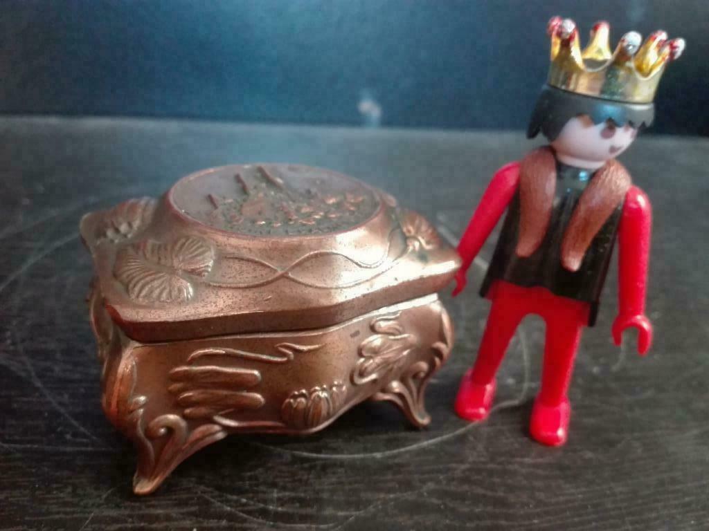 107) Mini juwelenkistje, Antiek en Kunst, Curiosa en Brocante, Ophalen of Verzenden