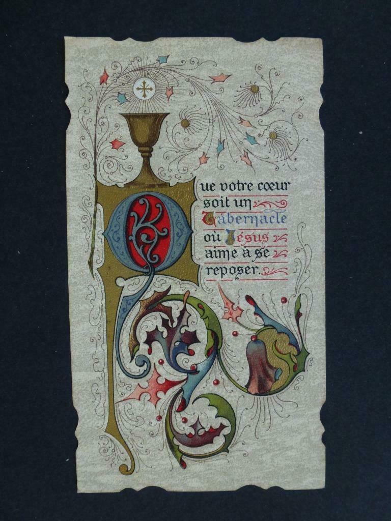 Albert Huyberechts première communion  1907, Verzamelen, Bidprentjes en Rouwkaarten, Verzenden, Bidprentje