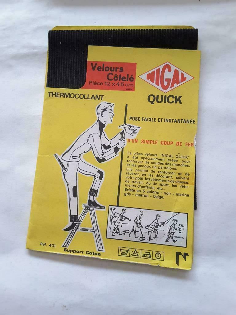 tissu velours côtelé thermocollant pour réparer et renforcer, Enlèvement ou Envoi, Neuf