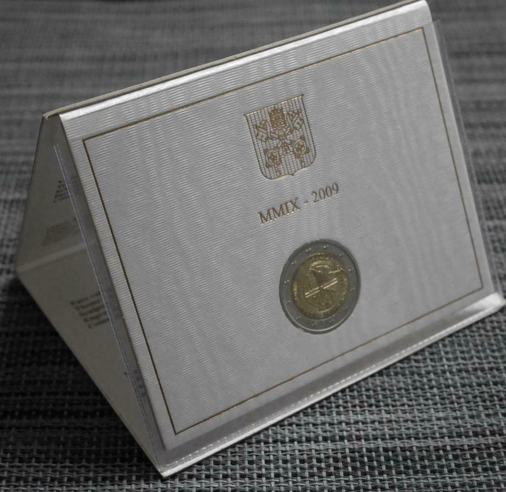 2 euro Vaticaan 2009 BU FDC Internationaal Jaar van de Astro, Ophalen of Verzenden, Vaticaanstad, 2 euro, Setje