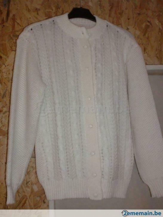 Gilet blanc dame, Porté