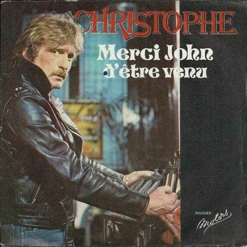 Christophe ‎– Merci John D'être Venu, Verzenden, Overige formaten