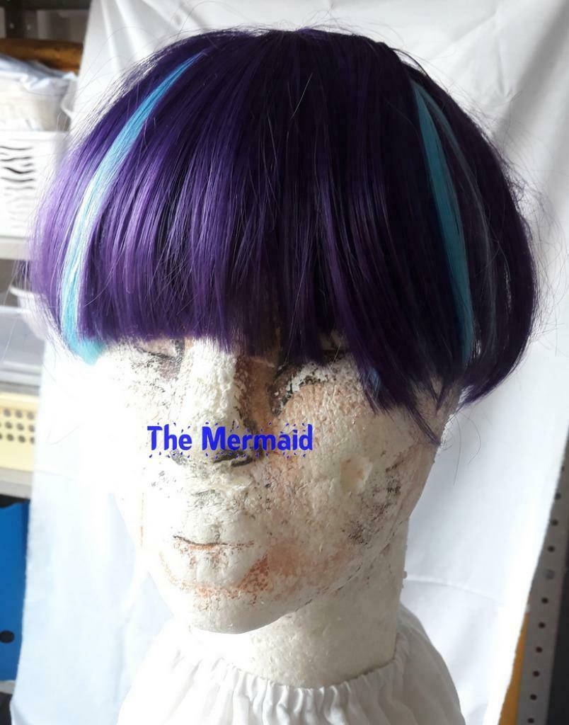 lange paars/aqua pruik in paardestaart (Starlight Glimmer), Kleding | Dames, Ophalen of Verzenden, Nieuw