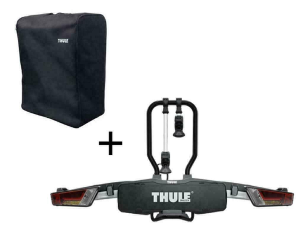 Thule Easyfold XT 933 + Thule Tas - Voordeelpakket-2 fietsen, Auto diversen, Fietsendragers, Elektrische fiets, Nieuw, Ophalen of Verzenden