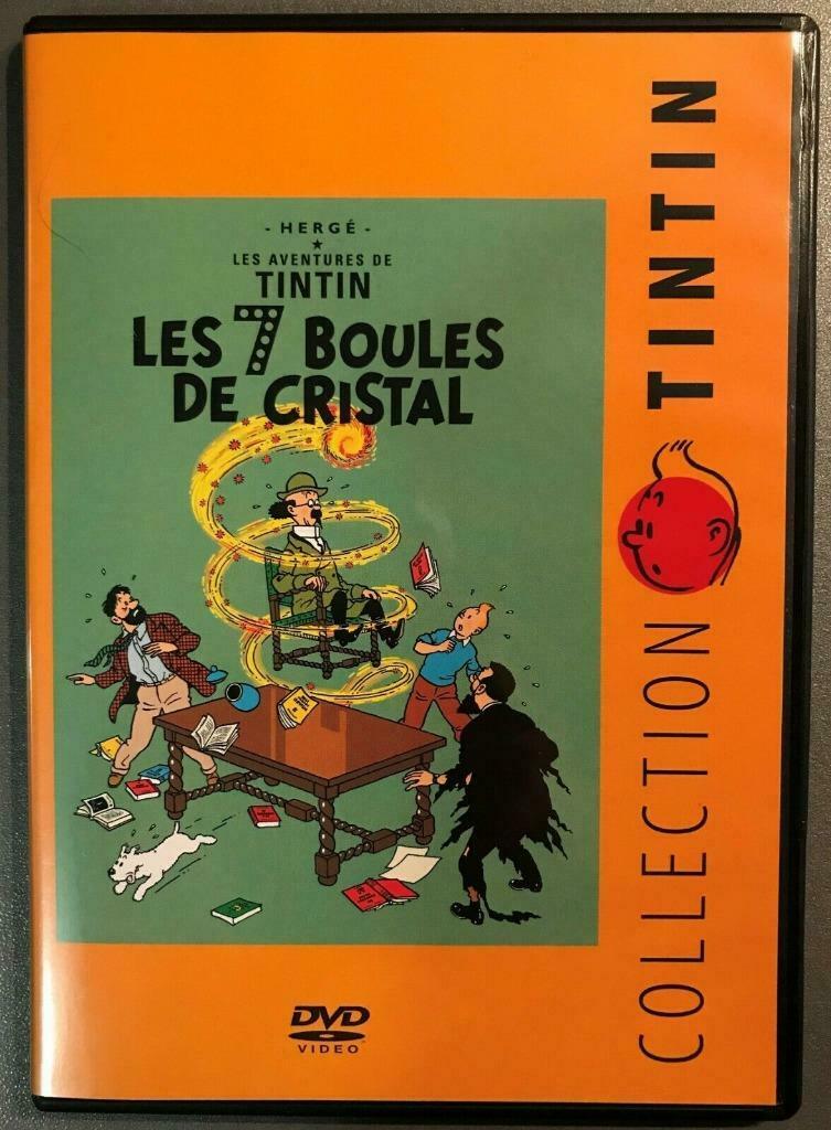 DVD + livret. Tintin : "Les 7 boules de cristal", Tous les âges, Enlèvement ou Envoi