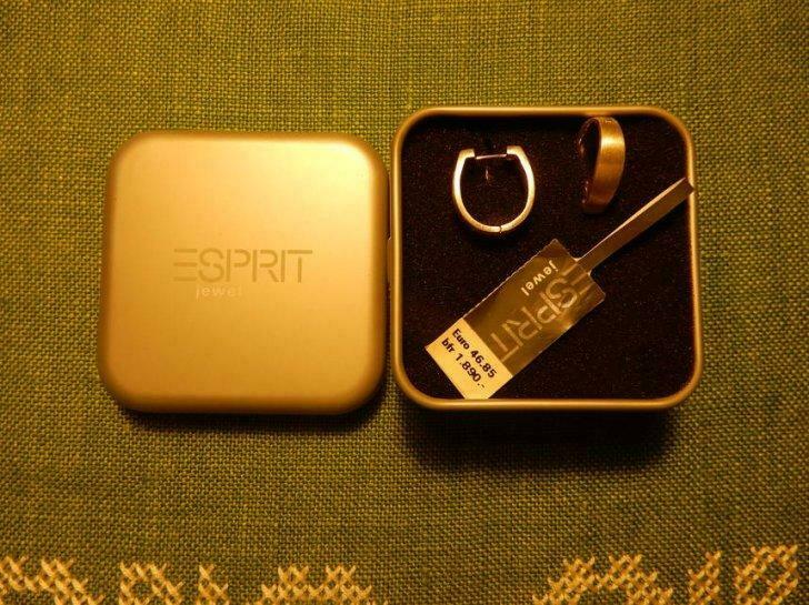 Zilveren oorbelletjes -esprit, Ophalen, Nieuw, Zilver