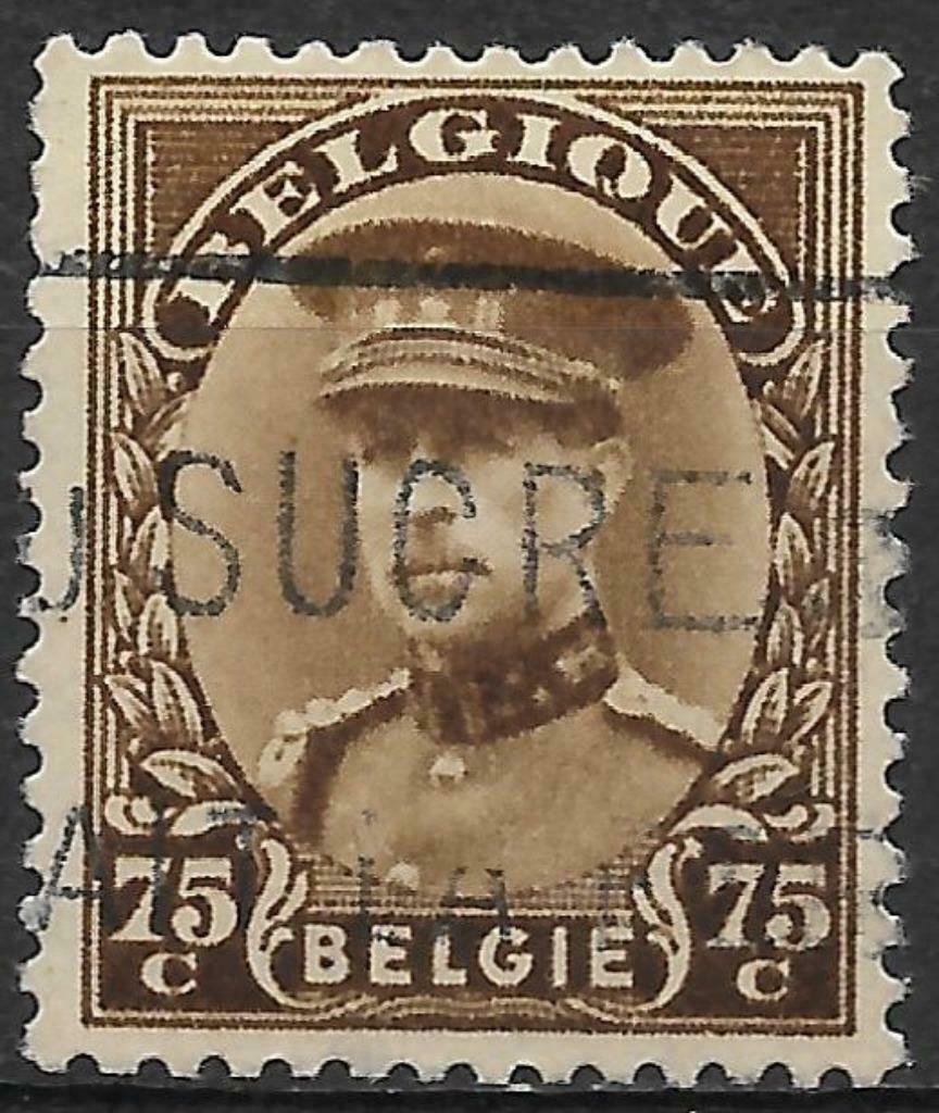 POSTZEGELS BELGIË- NR. 341 KONING ALBERT I, Koninklijk huis, Ophalen of Verzenden, Gestempeld, Gestempeld